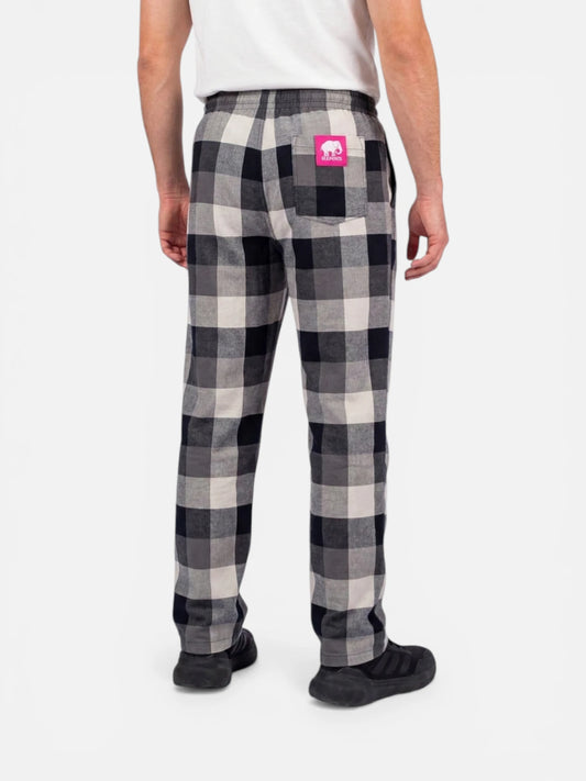 Pantalon Elepants 272 Poplin Negro Gris Blanco