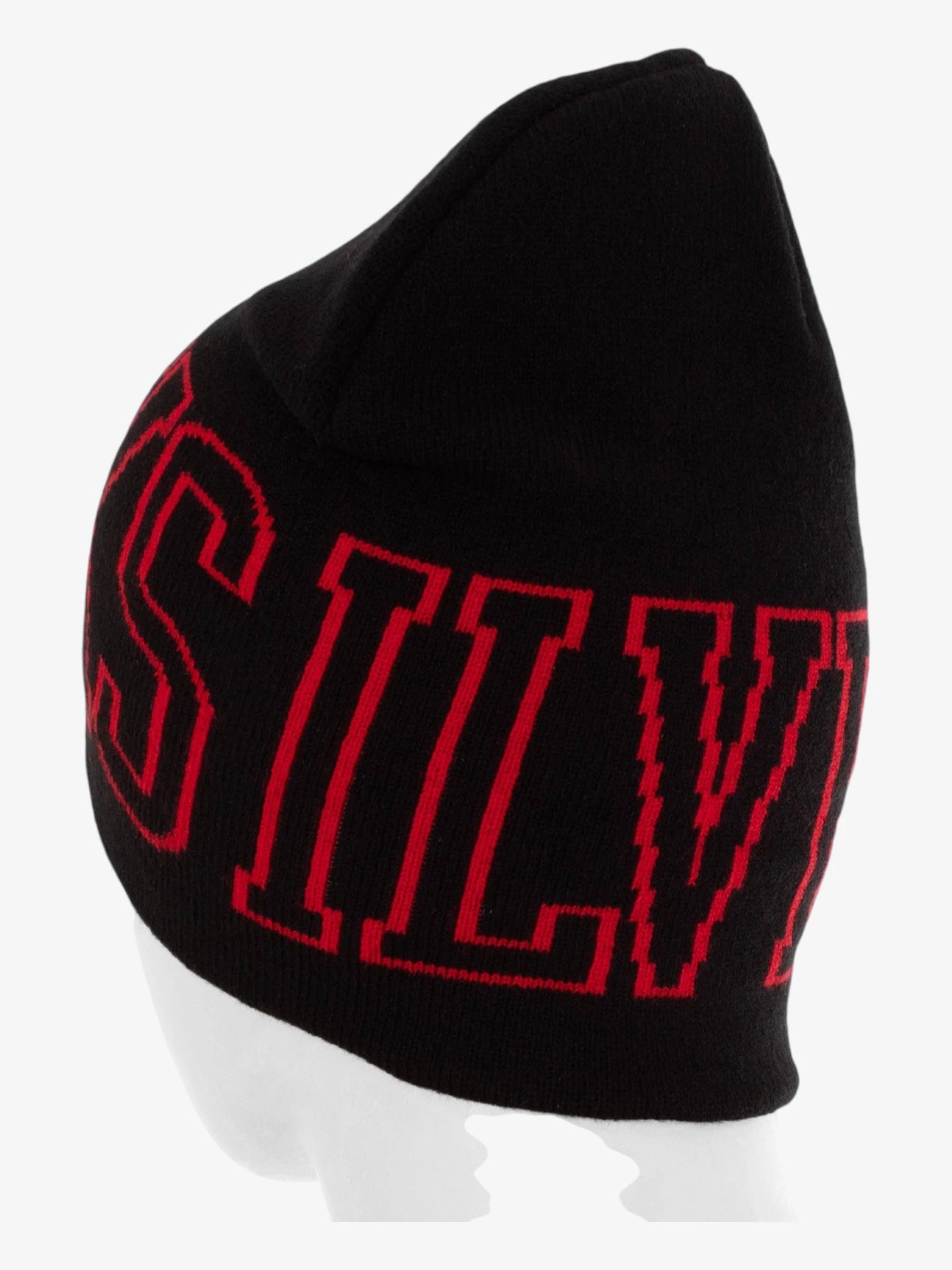 Gorro Quiksilver Griff Negro Rojo - Indy