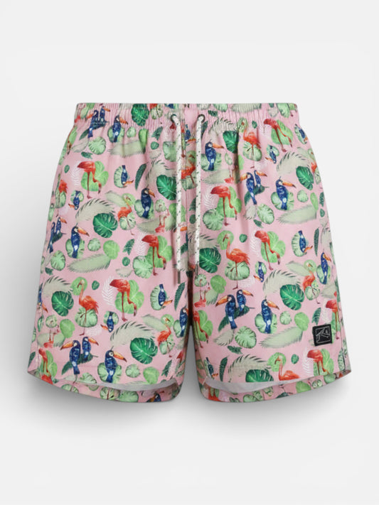 Malla Rusty Flamingos Rosa