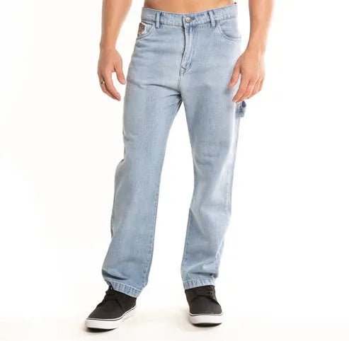 Jean Rusty Dungaree Denim Celeste