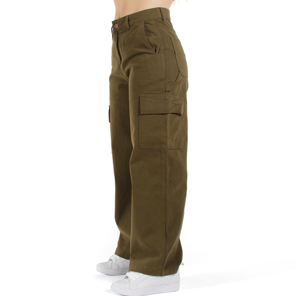 Pantalon Roxy Lefty Cargo Verde Militar - Indy