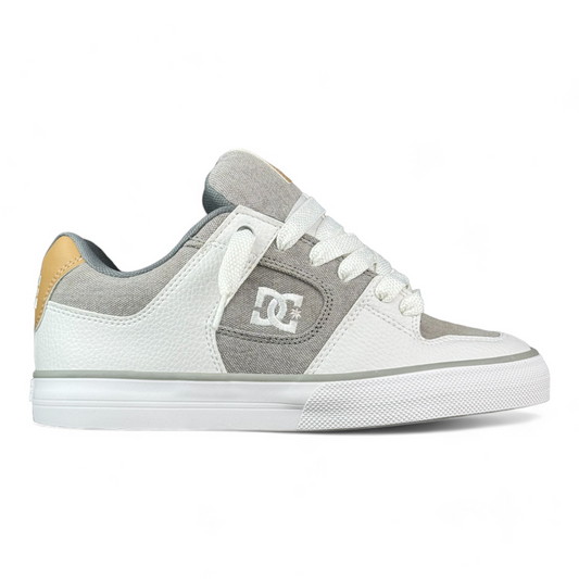 Zapatillas Dc Pure Blanco Gris Marron