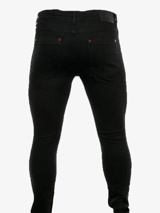Jean Rvca Spanky Push Denim Negro - Indy