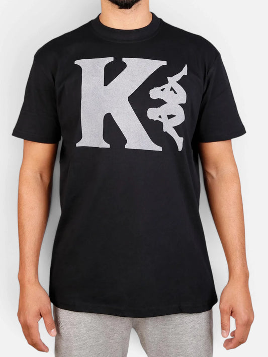 Remera Kappa Authentic Mally Negro