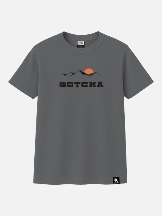 Remera Gotcha Lakeland Gris Topo