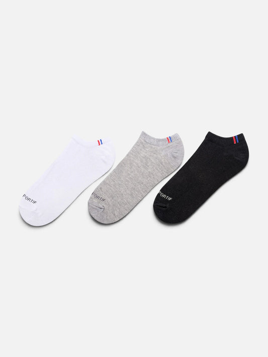 Medias Le Coq Sportif Tripack Invisible Algodon