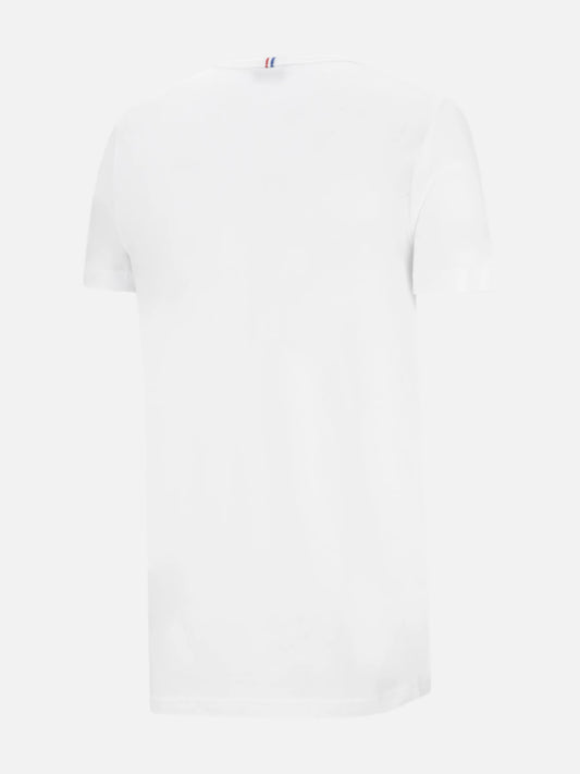 Remera Le Coq Sportif Bat 1882 Tee  White