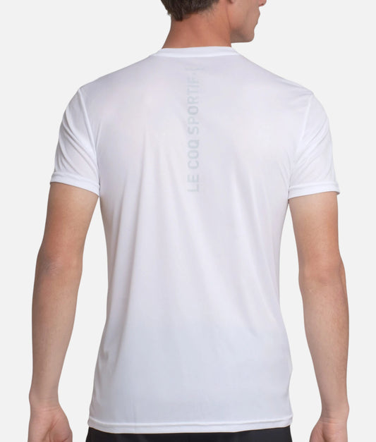 Remera Le Coq Sportif Training Tee Blanco