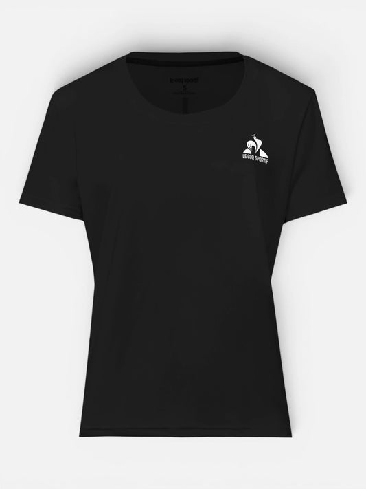 Remera Mujer Le Coq Sportif Training Tee Negro