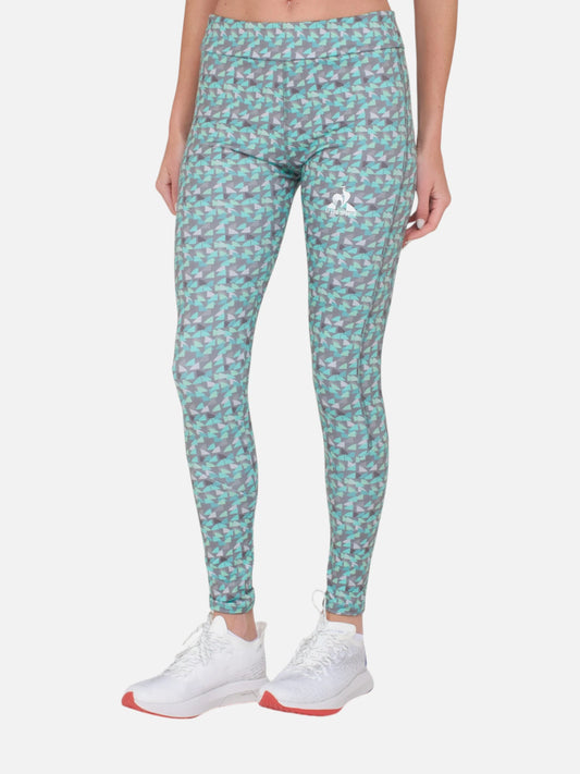 Calza Le Coq Sportif Training Mujer Leggings Celeste