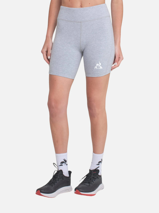 Calza Biker Le Coq Sportif Training Leggings Gris Melange