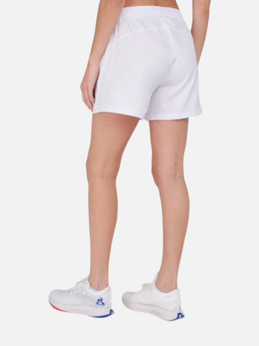 Short Le Coq Sportif Tennis Mujer Short Blanco