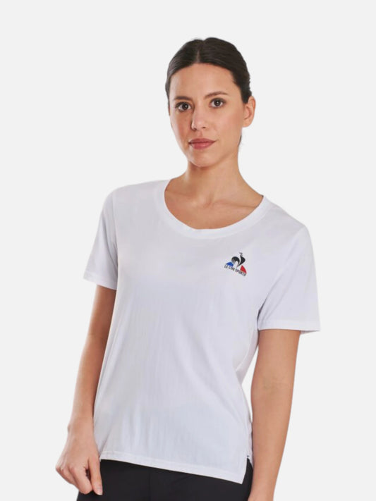 Remera Le Coq Sportif Training Mujer Tee Blanco