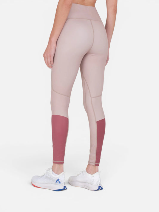 Calza Le Coq Sportif Training Pro Leggings Mujer Beige