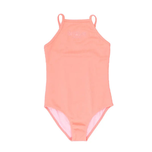 Malla Entera Rip Curl One Pice Plain Morley Niña Coral - Indy