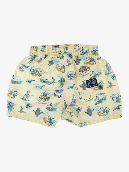 Malla Rusty Aloha Cowboy Niño Amarillo - Indy