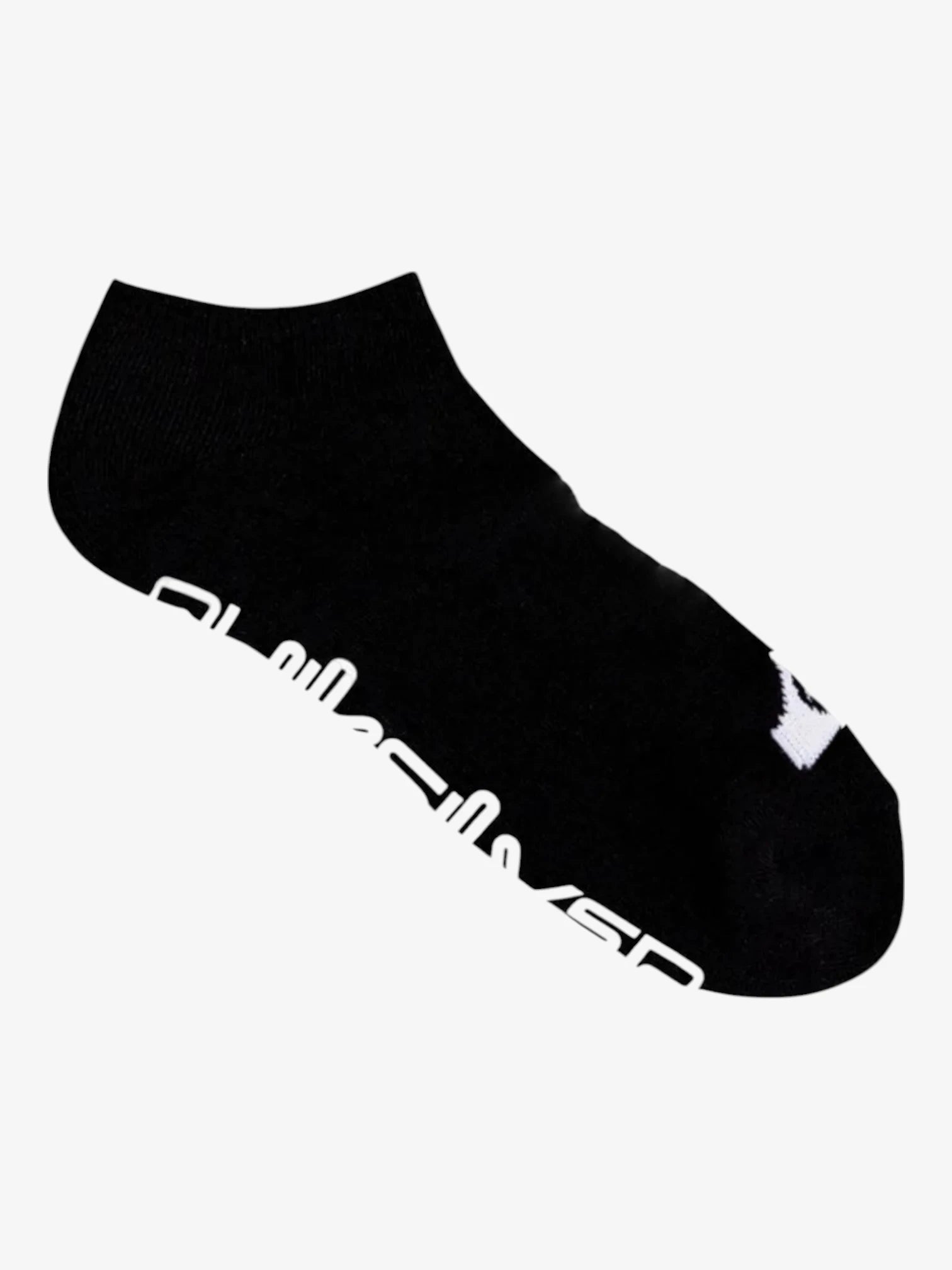 Medias Quiksilver No Show Pack ByW x2 Negro Blanco - Indy