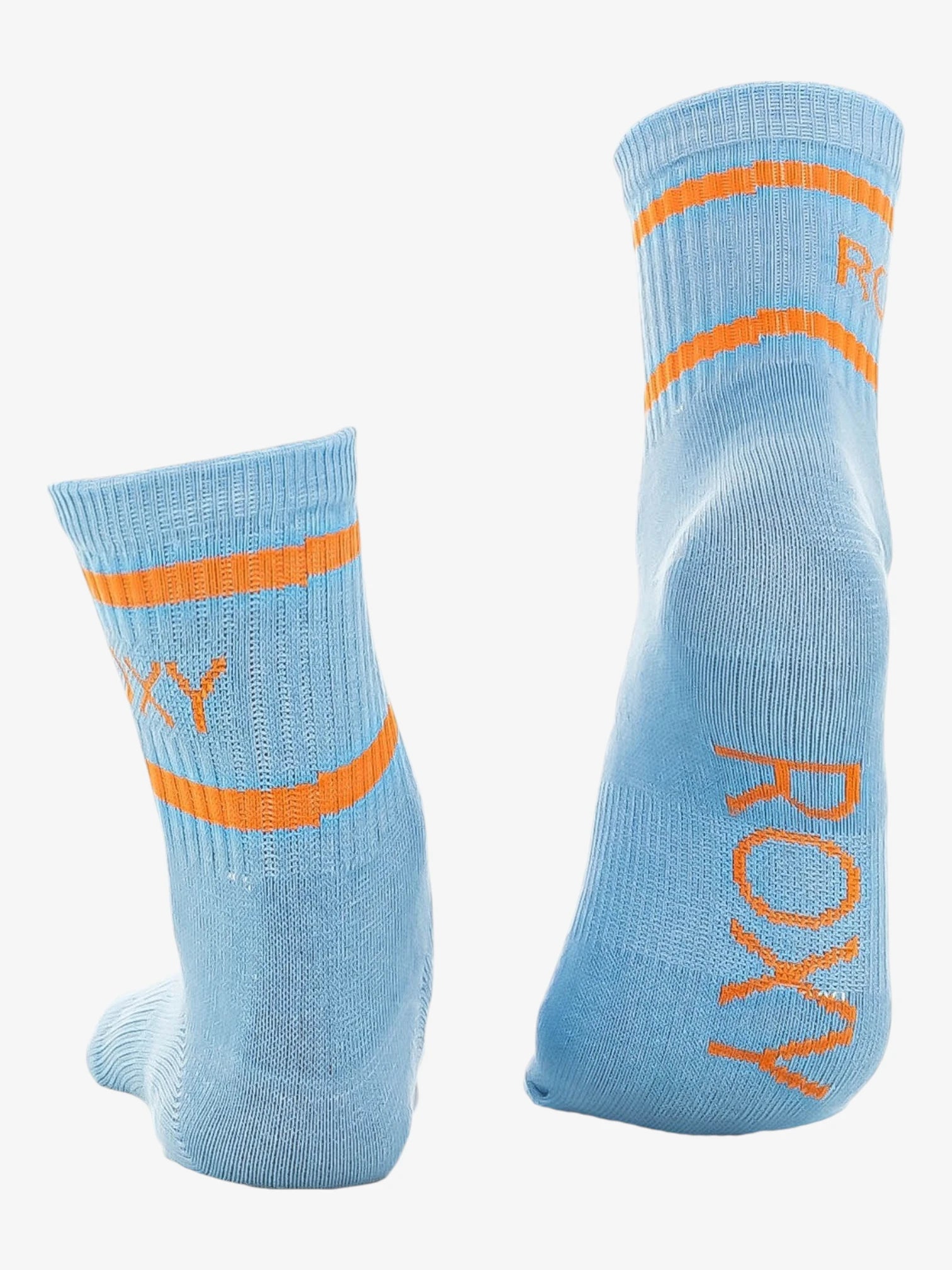 Medias Roxy 2Pk Shorty Crew Celeste Rosa - Indy