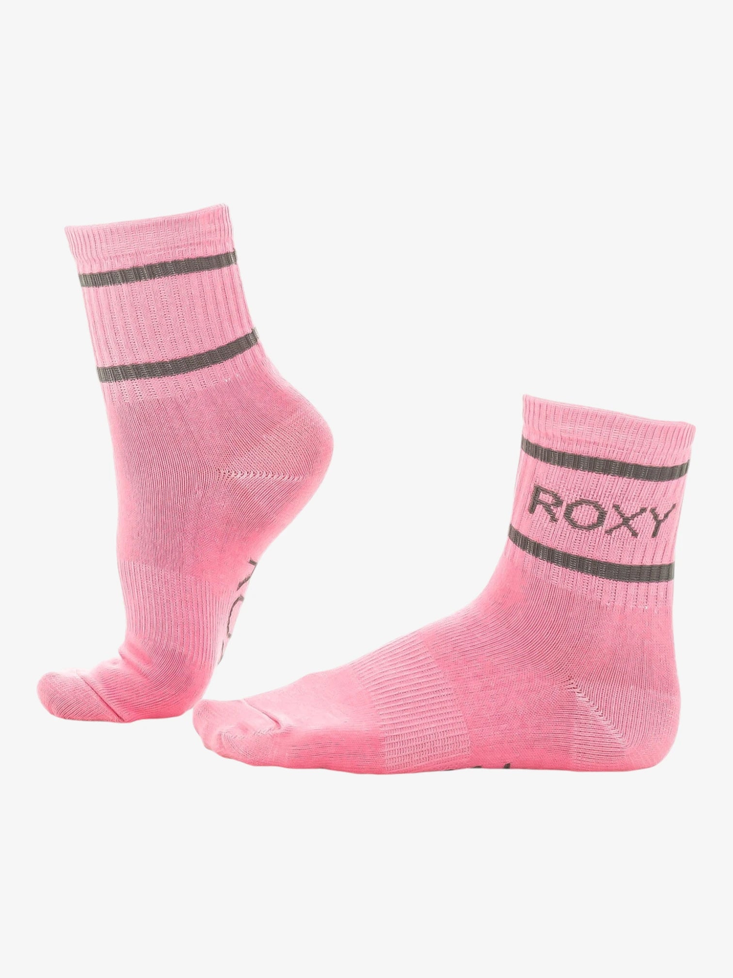 Medias Roxy 2Pk Shorty Crew Celeste Rosa - Indy