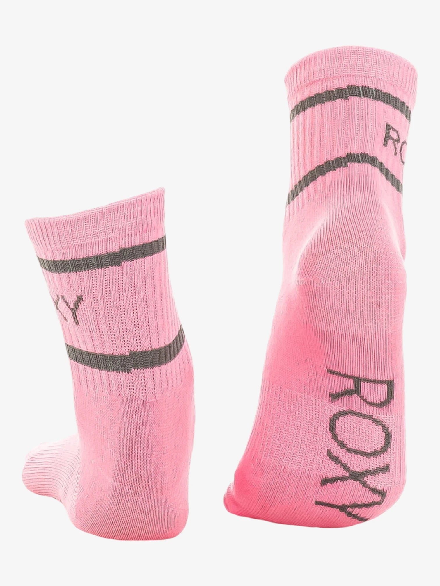 Medias Roxy 2Pk Shorty Crew Celeste Rosa - Indy