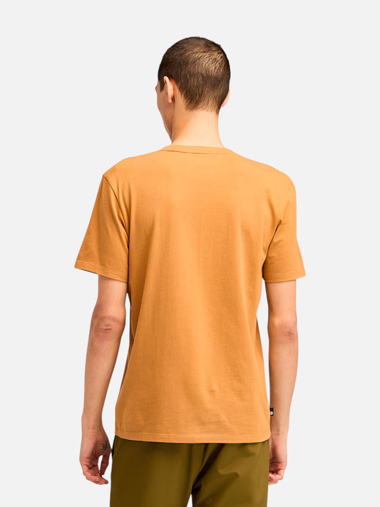 Remera Timberland Wordmark Logo Naranja