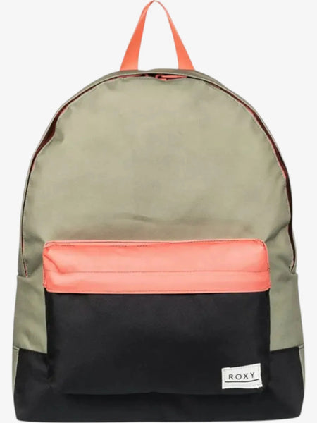 Mochila Roxy Sugar Baby Solid Verde Oliva Tienda Oficial Argentina