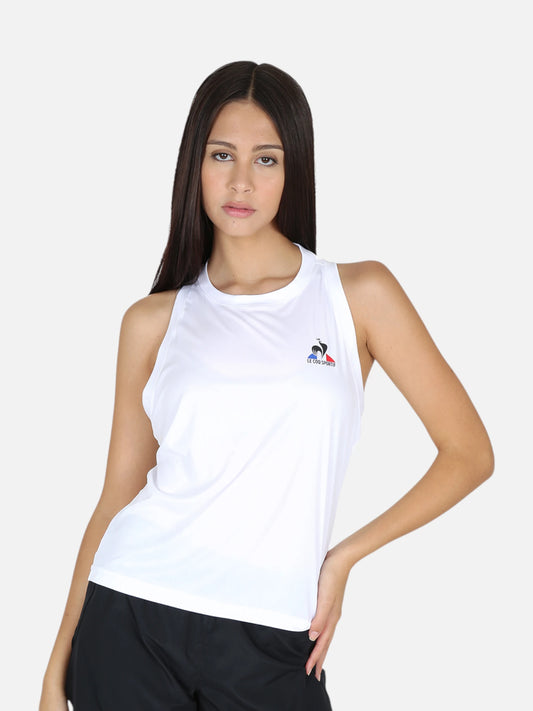 Musculosa Mujer Le Coq Sportif Training Tank Blanco
