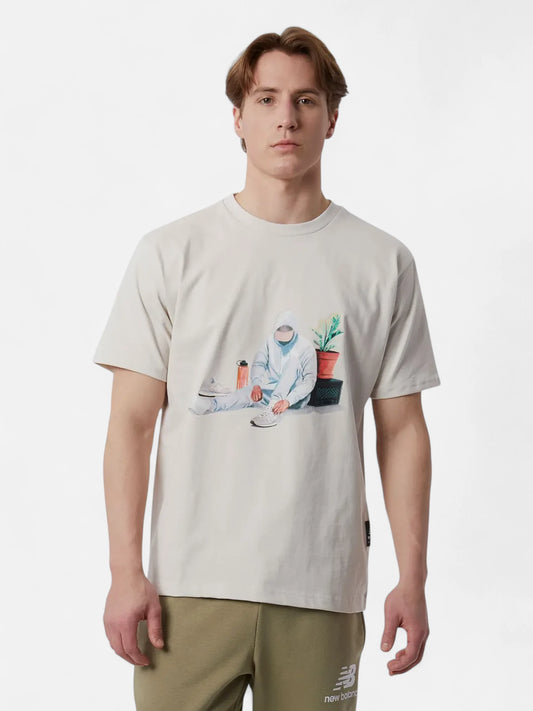 Remera New Balance Athletics Jacob Rochester Gear Up Crudo