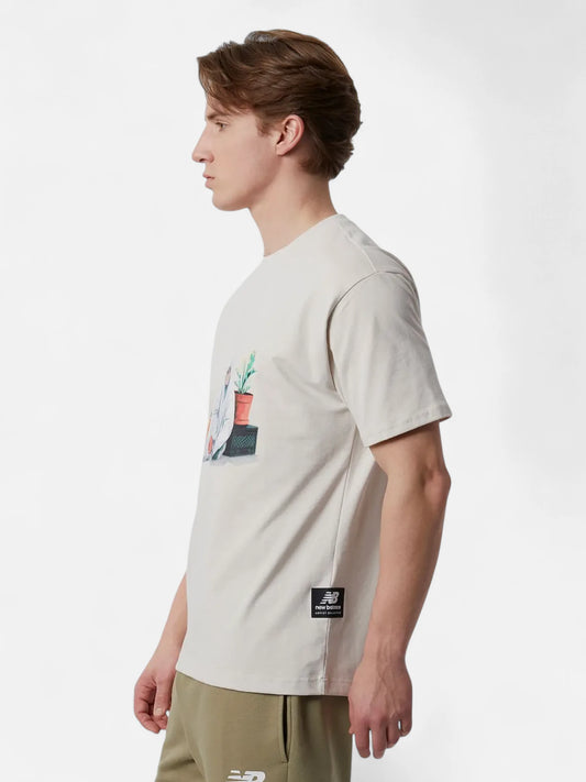 Remera New Balance Athletics Jacob Rochester Gear Up Crudo