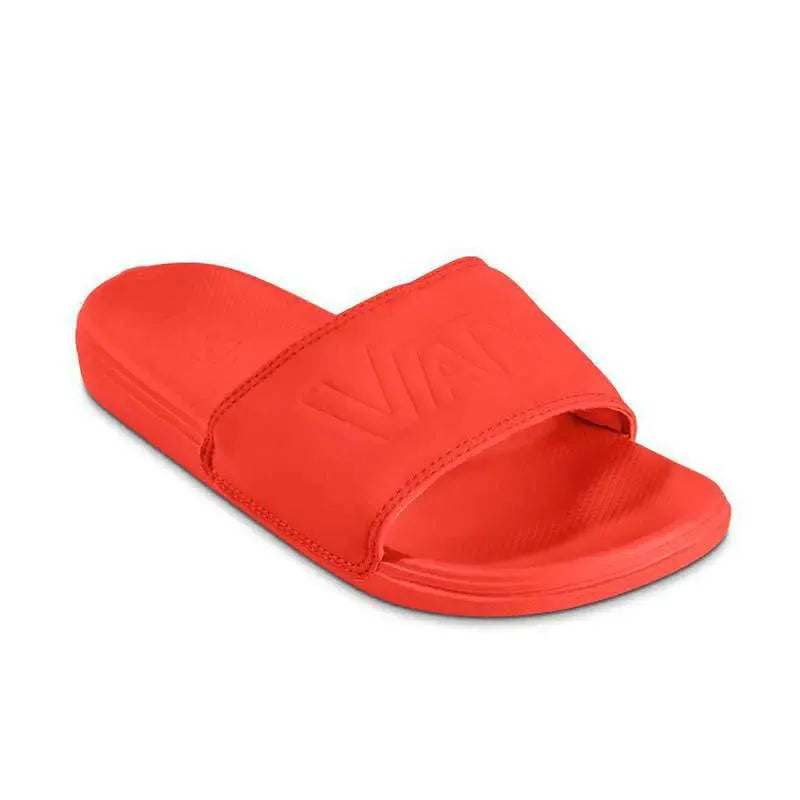 Ojota Vans W La Costa Slide On Rojo - Indy