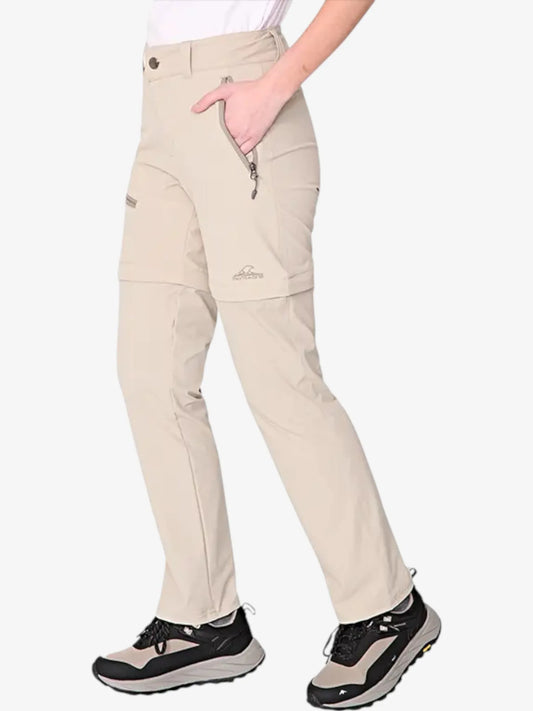Pantalon Montagne Jamaica Trekking Desmontable Mujer Arena