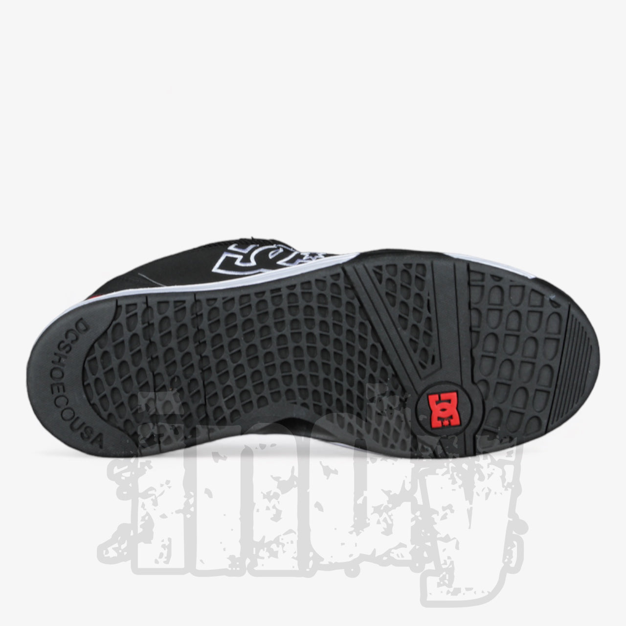 Zapatillas Dc Versatile Rs Negro Blanco Rojo - Indy