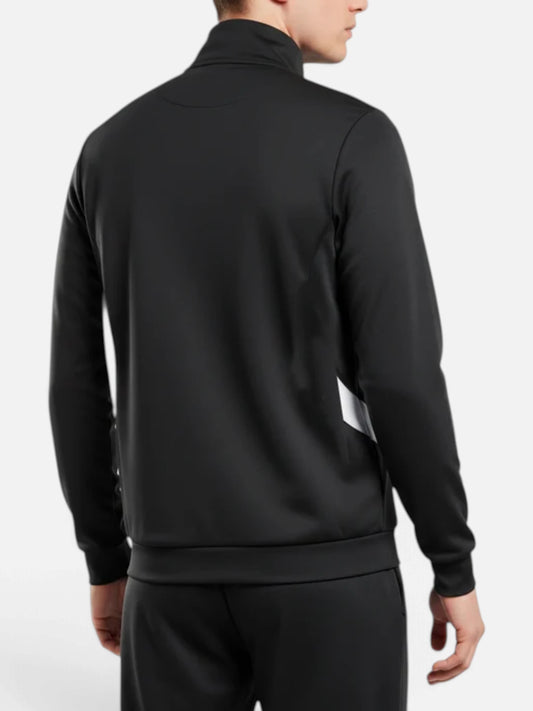 Campera Reebok Campera Cierre Capsula Futbol - Negro