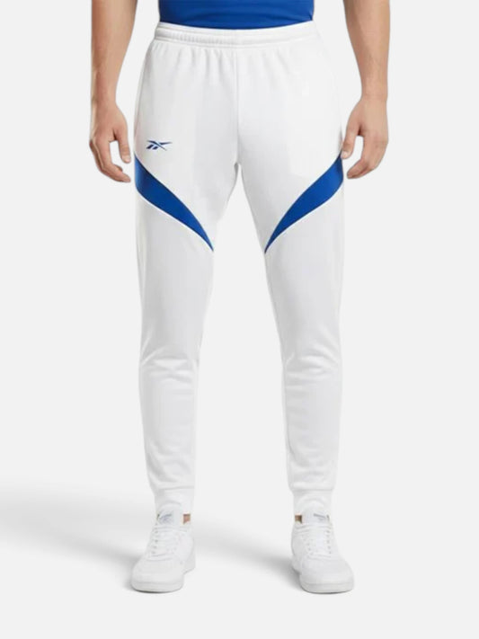 Pantalon Reebok Cierre Capsula Futbol Blanco/Azul