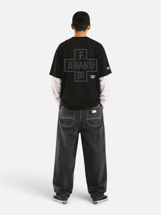 Remera Familyarg x Brand & Co Duncan M/L Negro