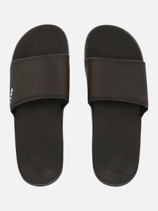 Ojota Reef Leather Slide Ul Negro