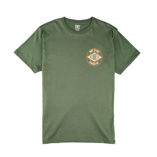 Remera Dc Built To Last Verde Oscuro