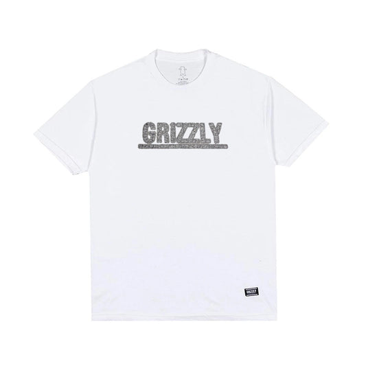 Remera Grizzly Asphalt Blanco - Indy