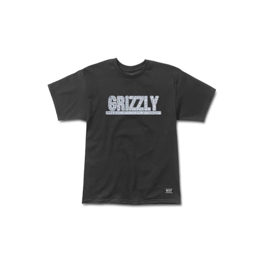 Remera Grizzly Asphalt Negro - Indy