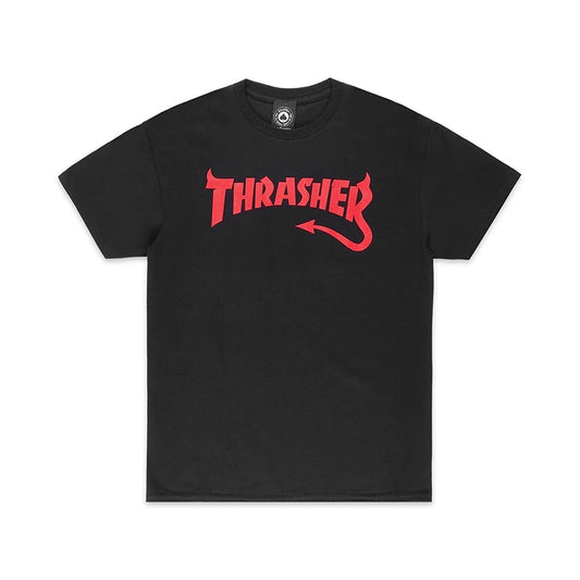 Remera Thrasher Diablo Negro - Indy
