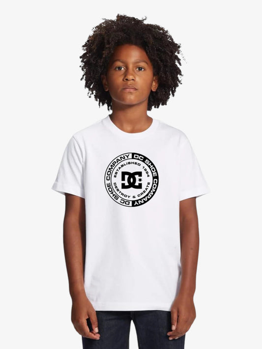 Remera DC Niño Corpo Blanco - Indy