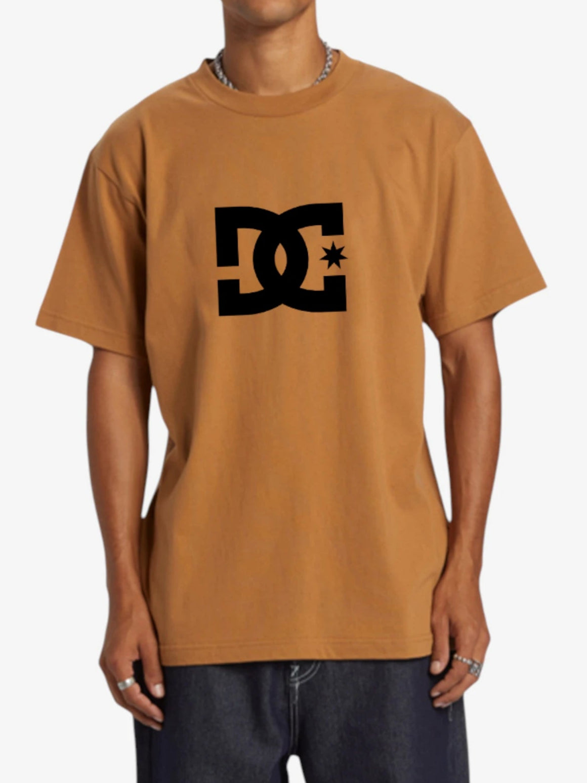 Remera Dc Star Marrón Negro - Indy