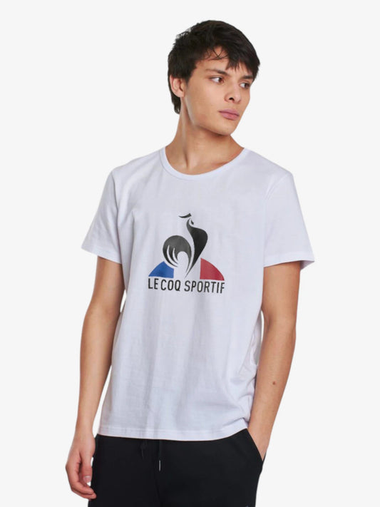 Remera Le Coq Sportif Sport Logo Blanco - Indy