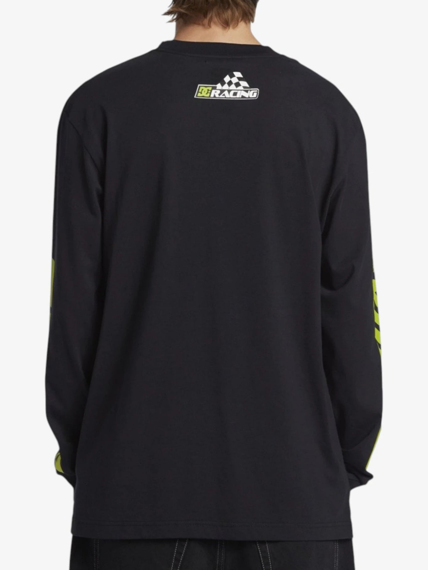 Remera ML DC Shoe Co Racing Negro - Indy