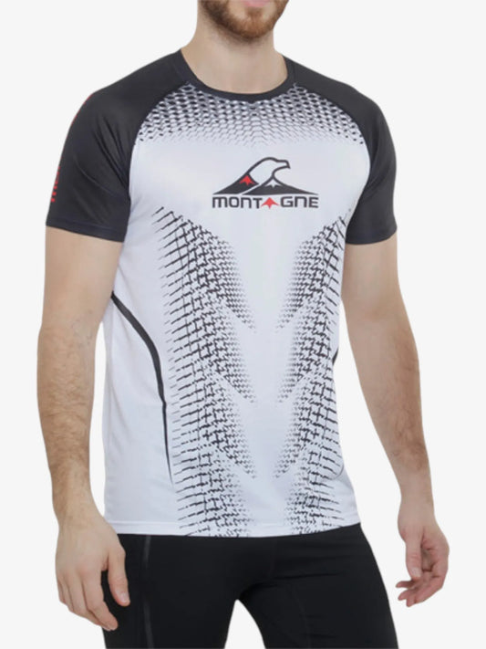 Remera Montagne Energy Blanco