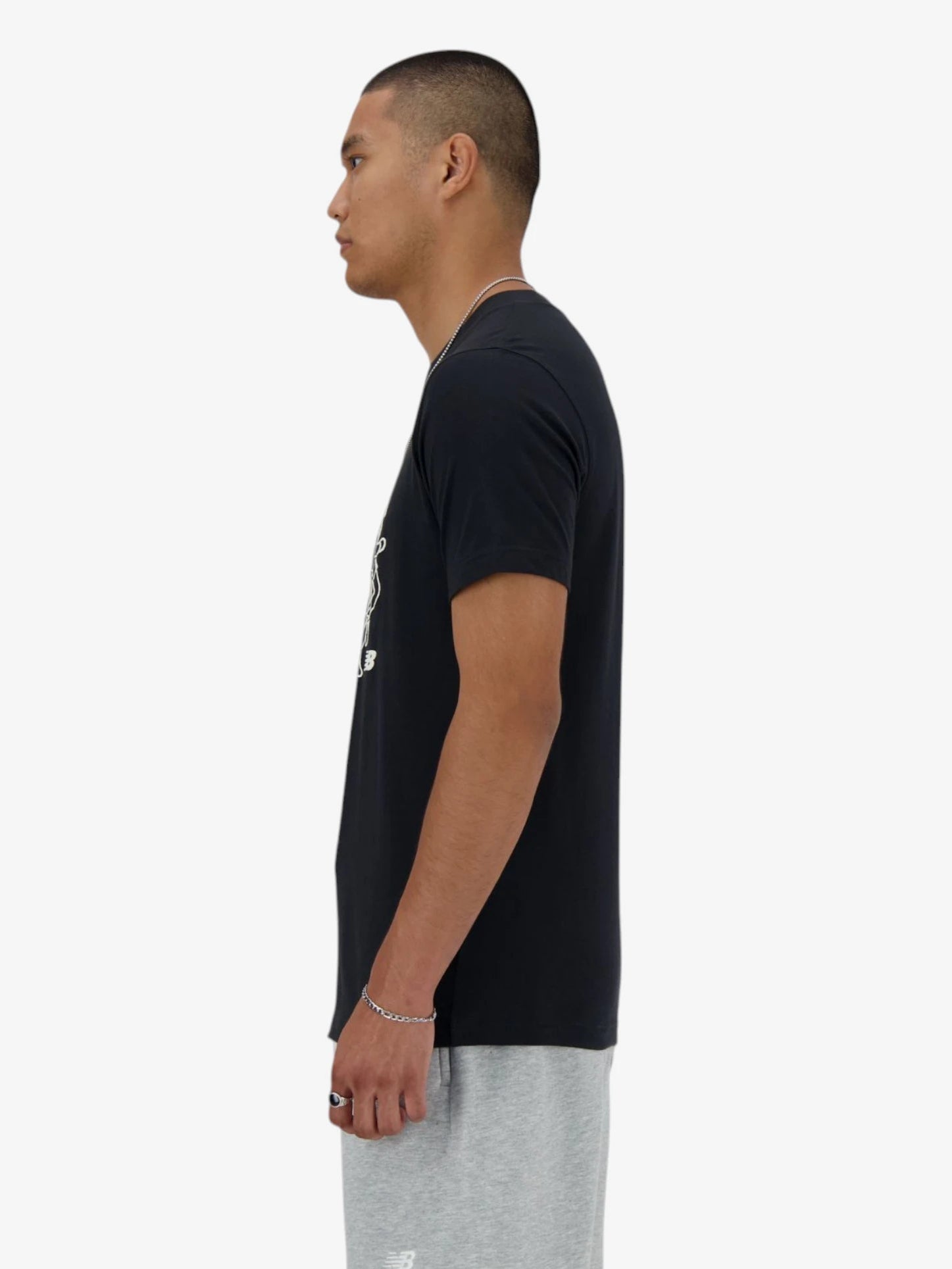 Remera New Balance Run Sequence Negro - Indy