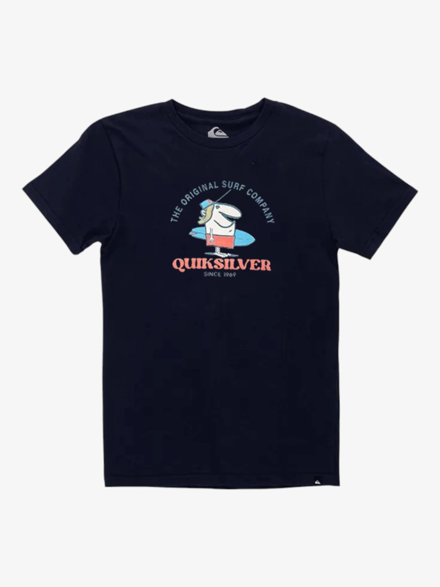 Remera Quiksilver Mr Surfman Niño Azul Marino - Indy