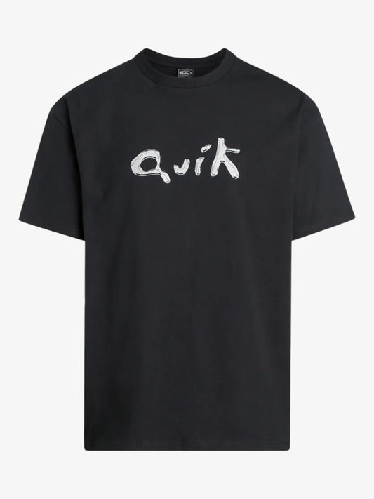 Remera Quiksilver Niño Comp Logo Negro - Indy