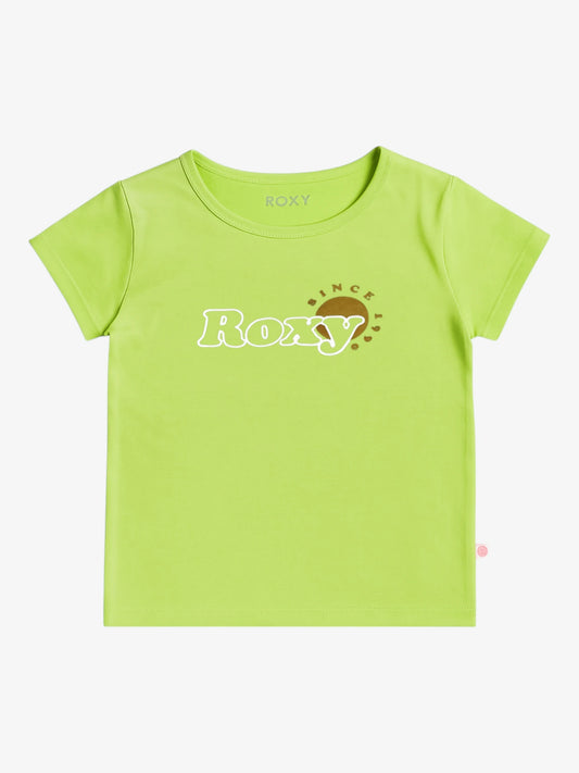 Remera Roxy Day and Night Niña Verde Manzana - Indy