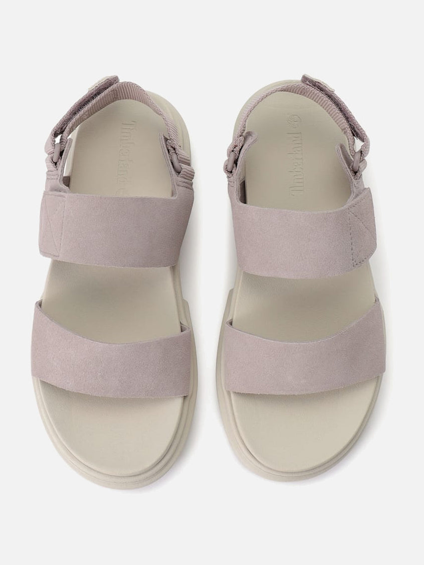 Sandalias Timberland Backstrap Lila Crudo — vista superior
